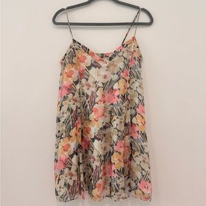 Elizabeth and James Idris Silk Floral Dress